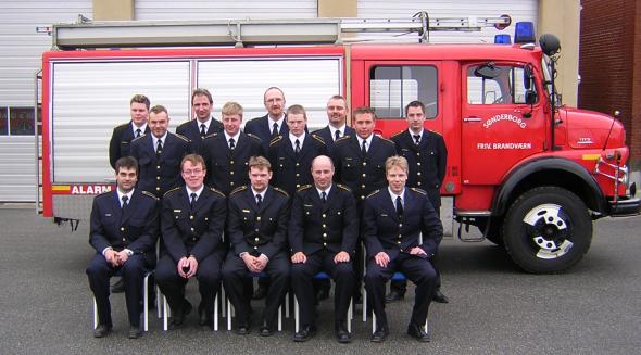 Vel overstet - nu er de rigitge brandmnd!