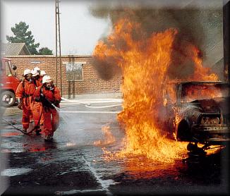 Det kan blive varmt som brandmand!
